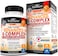 BioSchwartz High Potency B Complex Vitamins With All 8 B Vitamins - B1, B2, B3, B5, B6, B7, B9, B12, Plus Folic Acid &amp; Vitamin C For Maximum Absorption - For Immune System, Metabolism, Energy Support