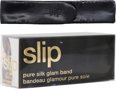Slip Silk Black Glam Band, One Size (19&rdquo; - 25&rdquo;)