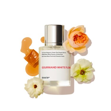 Dossier - Gourmand White Flowers - Eau de Parfum - Inspired by Viktor&amp;Rolf's Flowerbomb - Perfume Luxury - Pure Infused - Paraben-Free - Vegan - For Women - Fragrance 1.7 Fl oz (Spray 50ml)