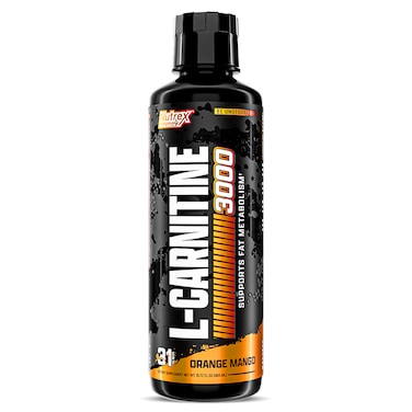 Nutrex Research Liquid Carnitine, Orange Mango, 3000 mg