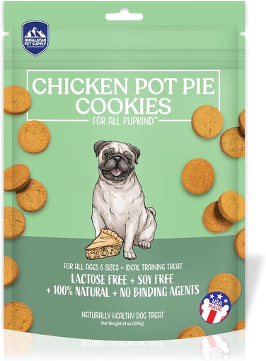 Himalayan Chicken Pot Pie Cookies for Dogs