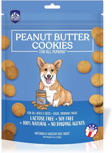Himalayan Peanut Butter Cookies for Dogs
