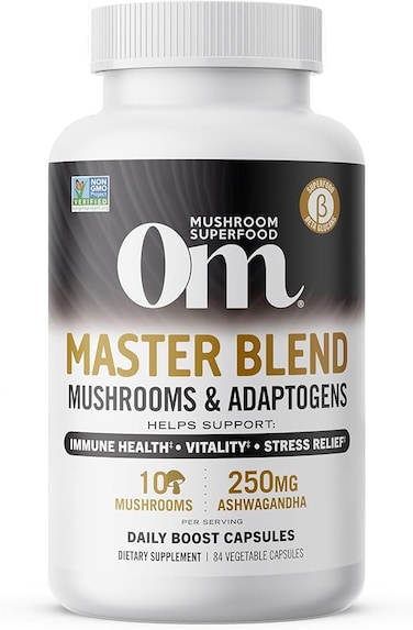 Om Mushroom Superfood Mushroom Master Blend, 80 CT