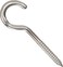AL ARQAM 12-Pack 304 Stainless Steel Screw Eyes, Heavy Duty Screw in Eye Hooks Ring for Hammock Stand, Yoga &amp; Brazilian Hammocks, Swing Chair, Indoor &amp; Outdoor, Self Tapping Screws #12