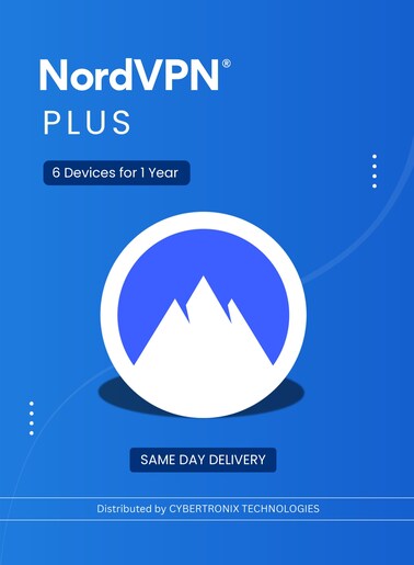 NordVPN Plus   6 Devices for 1 Year   Digital License   SAME DAY DELIVERY