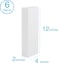 CRAFT MAGIC 6pcs Craft Foam Block   4x12x2 inch   Rectangle Polystyrene Foam   Thermocol   Styrofoam   for Art Sculpting   Flower Arrangements   Modeling   DIY Arts and Crafts   School office home
