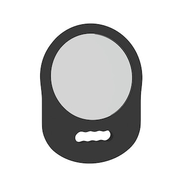 L3vel3 Hair stylist Foam Mirror   Black