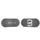 L3vel3 Hair Grips   4pcs   Ms020