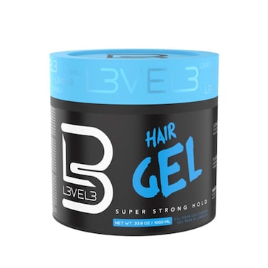L3vel3 Super Strong Hold Hair Gel   1000 Ml