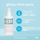 Verb Glossy Shine Spray With Heat Protection - Vegan Paraben Free Moisturizing Hair Spray Without Harmful Sulfates For All Hair Types - Adds High Shine And Primes For Styling, 6.5 Fl Oz