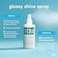 Verb Glossy Shine Spray With Heat Protection - Vegan Paraben Free Moisturizing Hair Spray Without Harmful Sulfates For All Hair Types - Adds High Shine And Primes For Styling, 6.5 Fl Oz