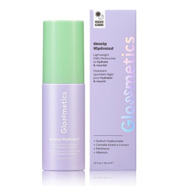 Glossmetics Dewly Hydrated Lightweight Daily Moisturizer with Centella Asiatica Skin Care, Panthenol Moisturizer - Face Cream for Combination Skin