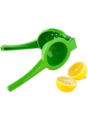 Restaurantware Manual Lemon Juicer, Manual Lime Juicer - Commercial Grade - Green - 1Ct Box - Met Lux -