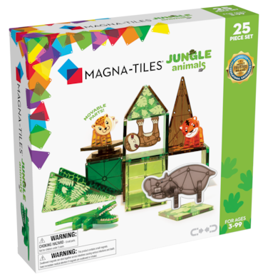 MAGNA-TILES&reg; Jungle Animals 25 Piece Set