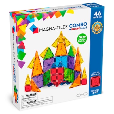 MAGNA-TILES&reg; microMAGS Combo 46 Piece Set