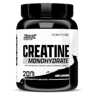 Nutrex Research Creatine Monohydrate, Unflavored, 200