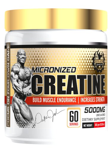 Dexter Jackson Gold Series Micronized Creatine - Pure Muscle-Building Supplement For Strength &amp; Endurance