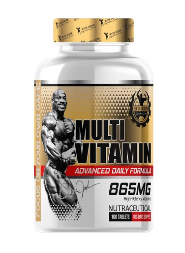 Dexter Jackson Gold Series Multivitamin Dietary Supplement 100 Tablets