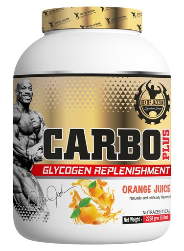 Dexter Jackson Gold Series Carbo Plus - Optimized Carbohydrate Blend For Endurance - Orange, 91 Servings (5 lbs)