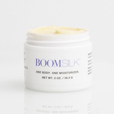BOOM! by Cindy Joseph Boomsilk - Rejuvenating Face &amp; Body Moisturizer For Aging Skin - Organic Body Lotion for Women to Soften and Protect Your Skin - 2 Oz