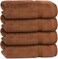 Bliss Casa Bath Towels (4 Pack, 70x140 cm) - 100% Combed Cotton 550 GSM Superior Quality, Quick Dry Highly Absorbent Thick Soft Hotel Towles