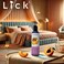 Lick Peach Flavored Massage Oil For Couples - Edible Massaging Lotion With Vitamin E And Sweet Almond And Coconut Oil Is Non Sticky And Gentle On Skin - Natural, Relaxing And Vegan (4 Oz)