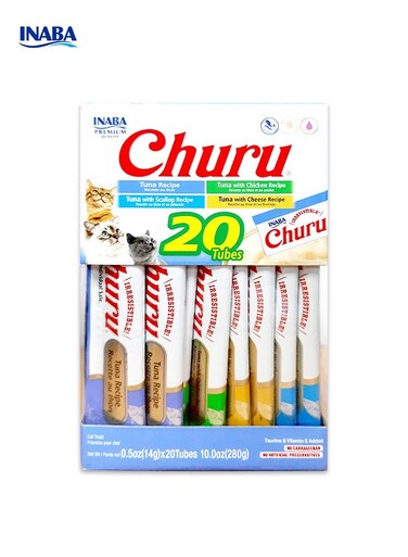 Inaba Churu Tuna Variety - 20 Tubes