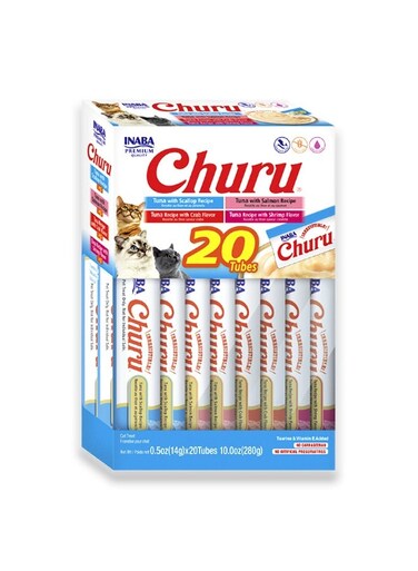 تونة شورو متنوعة للمأكولات البحرية - 20 أنبوبًا