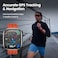Bip 6 Smart Watch 46mm, 14 Day Battery, 1.97" AMOLED Display &amp; Free Maps, AI, Bluetooth Call &amp; Text, Health, Fitness &amp; Sleep Tracker, 140+ Workout Modes, 5 ATM Water-Resistance - Red.