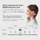 Oaxis MyFirst Headphones Airwaves Open-Ear Air Conduction Wireless Headphones For Kids With Safe Listening And Long Battery Life (Blue)