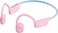 Oaxis MyFirst Headphones Airwaves Open-Ear Air Conduction Wireless Headphones For Kids With Safe Listening And Long Battery Life (Pink)