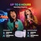 MyFirst Voice 2 Portable Interactive Microphone And Wireless Bluetooth Karaoke Speaker With Echo Enhancer, Fun Voice Effects For Boys And Girls (Violet)