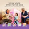 MyFirst Voice 2 Portable Interactive Microphone And Wireless Bluetooth Karaoke Speaker With Echo Enhancer, Fun Voice Effects For Boys And Girls (Violet)