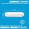 علبة تقويم الأسنان الشفاف Invisalign، لون أبيض