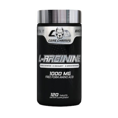 Core Champs L-Arginine, 1000 mg, 120 Tablets