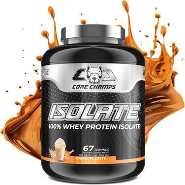 CORE CHAMPS 100% WHEY ISOLATE CARAMEL LATTE 4.41LB