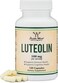 Double Wood Supplements Luteolin 100mg Servings (120 Capsules, Manufactured in The USA) Potent Polyphenols Flavonoid for Brain and Cardiovascular Support