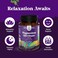 Natures Craft Magnesium Glycinate 400Mg Mineral Supplement - Calming Magnesium Supplement For Women And Mens Natural Sleep Support Bone Health Immunity Mood - 180 Count