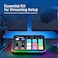 MAONO Gaming Audio MixerAudio Interface with Propreamp RGBBluetooth48V Phantom Power for Live Streaming Podcasting Content CreateGaming MaonoCaster G1 NEO BLACK
