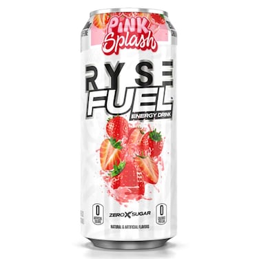 RYSE Fuel Energy Drink, Pink Splash, 1 Can