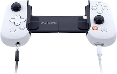 Backbone One Mobile Gaming Controller For iPhone / PlayStation Edition - White (International Version)