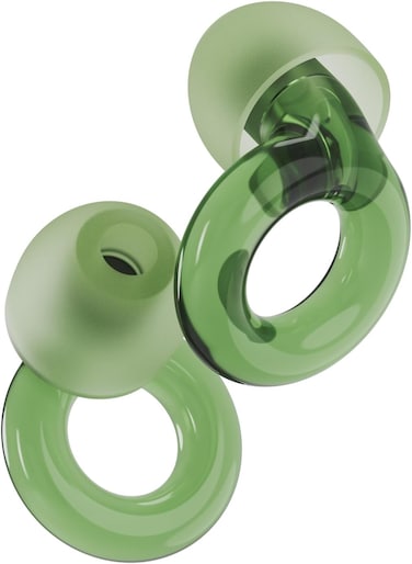 Loop Engage Earplugs for Conversation &ndash; Low-level Noise Reduction with Clear Speech &ndash; Social Gatherings, Noise Sensitivity &amp; Parenting &ndash; 8 Ear Tips in XS/S/M/L - SNR 16 dB coverage - Green
