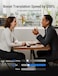 Timekettle W4 Al Translator Headphones, Bidirectional Simultaneous Translation, Translation Device Supports 40 Languages, Bone Voice Sensor for Clear Voice, App Works with iOS and Android