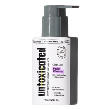 Face Wash - Gentle &amp; Hydrating Face Cleanser for Sensitive Skin - Ceramides, Hyaluronic Acid &amp; Glycerin - No Common Irritants - Non-Foaming - Soap Free - Fragrance Free - 7 Ounce