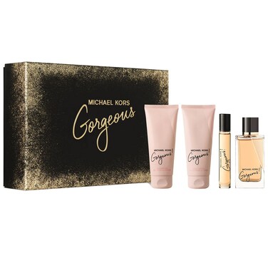 MICHAEL KORS GORGEOUS! (W) SET EDP 100ML + EDP 5ML + BL 100ML  + SG 100ML