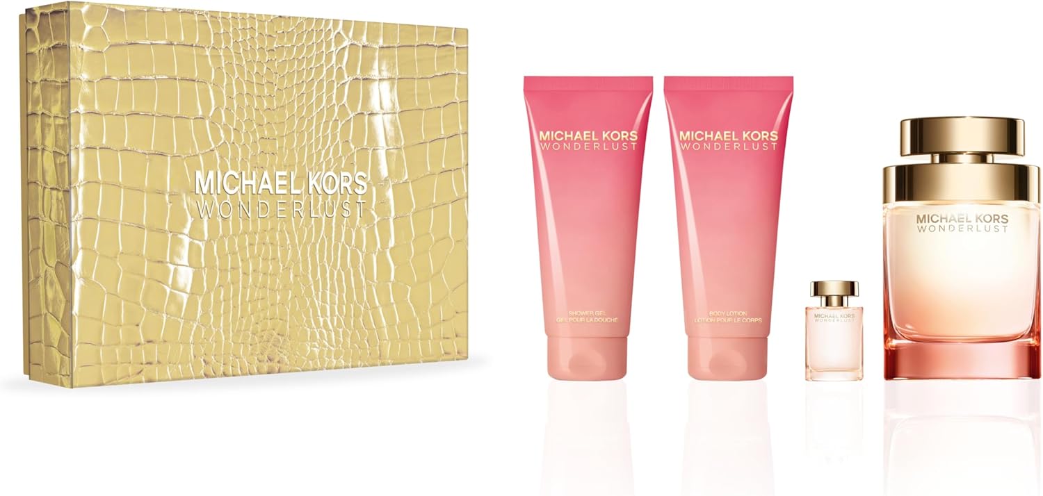 Buy Michael Kors Wonderlust Natural Eau De Parfum Spray 4-Pieces