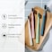 Boka Classic Manual Toothbrush With Extra Soft Activated-Charcoal, Tapered Bristles, Bioplastic Handle That Includes Travel Cap, Dentist-Approved, Great For Adults And Kids, Multi Color (Pack Of 4)