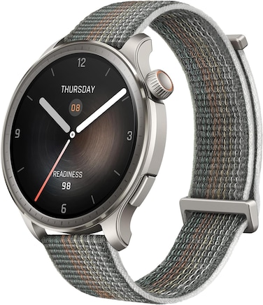 Amazfit Balance Smart Watch, AI Fitness Coach, Sleep &amp; Health Tracker with Body Composition, GPS, Alexa Built-in, Bluetooth Calls, 14-Day Battery, 1.5" AMOLED Display, Sunset Grey- Intl Version