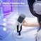 FIFINE XLR/USB Gaming Microphone for Streaming Podcasting, PC Computer RGB Mic, with Gain Knob, Mute Button, Monitoring Jack, Gamer Mic for Recording Video Creation-AmpliGame AM8 White
