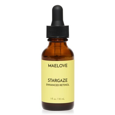 MAELOVEStargaze Enhanced Retinol Serum, Time-Released 0.25% Retinol for Radiant Skin, Hydrating with Hyaluronic Acid, Niacinamide, Soothing Botanicals, Ideal for Sensitive Skin, USA Made